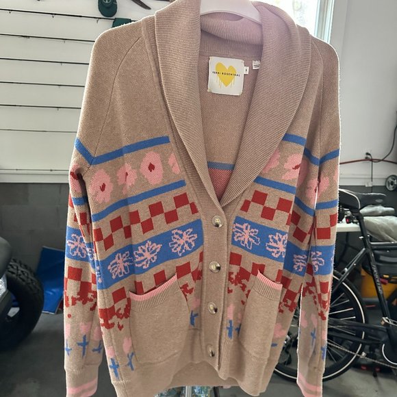 EUC Kerri Rosenthal Cardigan Sweater- Size Small - Picture 1 of 3